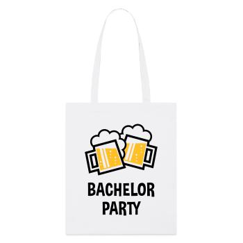 Bachelor Party (Stag Night Bavarian Beer Mugs 2C) - Stanley/Stella Organic Tote Bag - white - Front