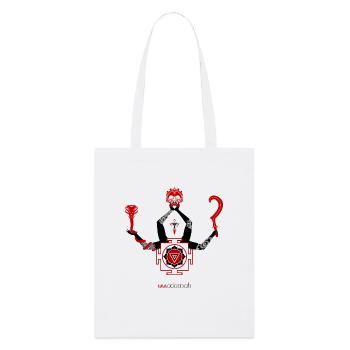 Noir déesse Kali - Tote bag bio Stanley/Stella - blanc - Devant