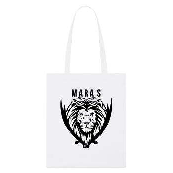MARAS 46 - Stanley/Stella Bio-Stoffbeutel - Weiß - Vorne