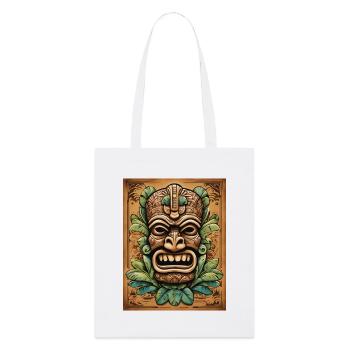 Masque Tiki - Tote bag bio Stanley/Stella - blanc - Devant