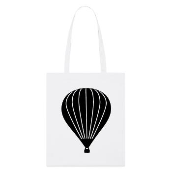 Hot air balloon - Stanley/Stella Organic Tote Bag - white - Front