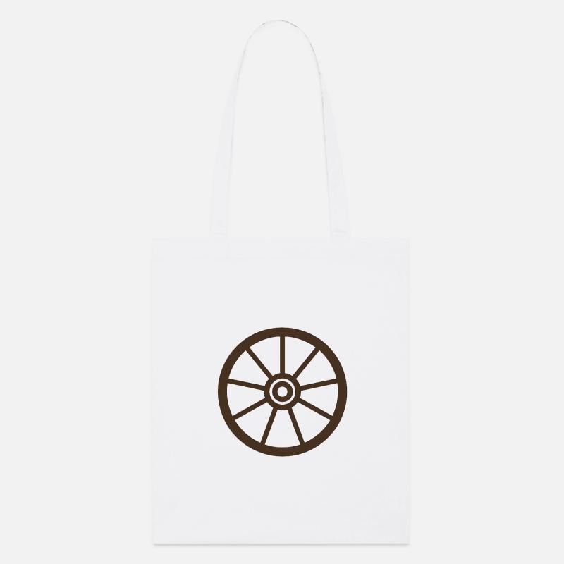 Roue - Tote bag bio Stanley/Stella - blanc