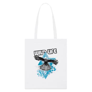 Aigle Libre et Graphique - Tote bag bio Stanley/Stella - blanc - Devant