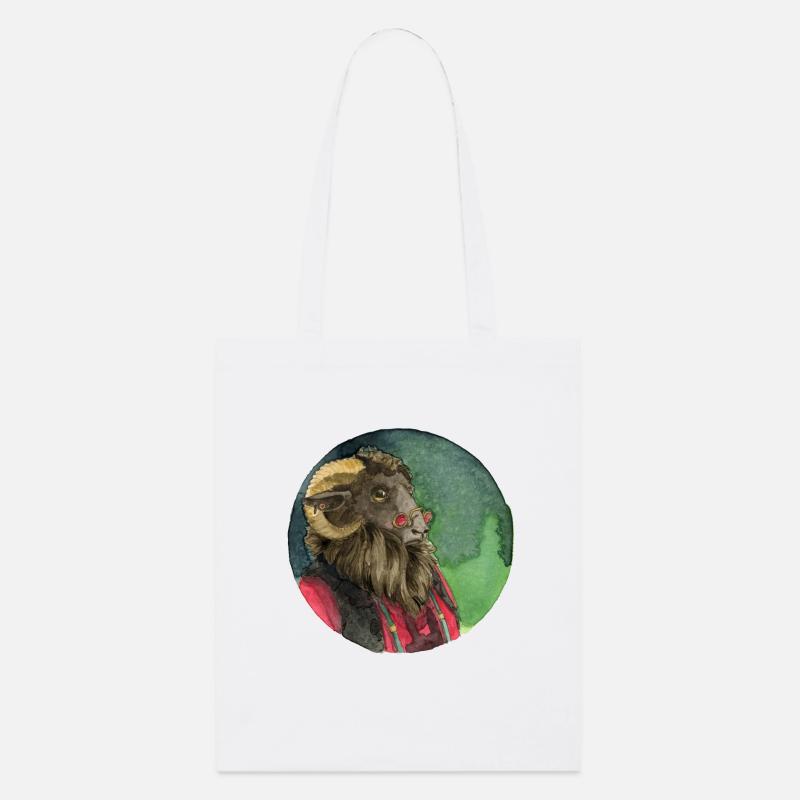 ram - Stanley/Stella Organic Tote Bag - white