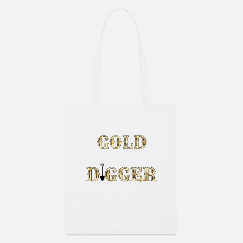 Gold Digger 1 - Stanley/Stella Bio-Stoffbeutel - Weiß