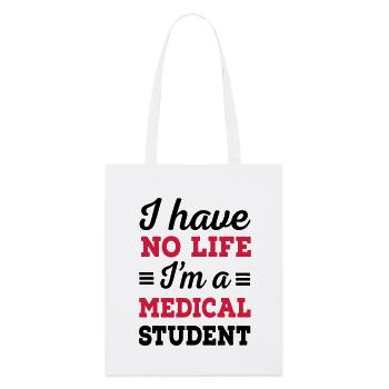 6061912 127058735 Medizinstudent - Stanley/Stella Bio-Stoffbeutel - Weiß - Vorne