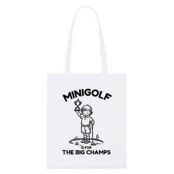 Children's golf - Stanley/Stella Organic Tote Bag - white - Front
