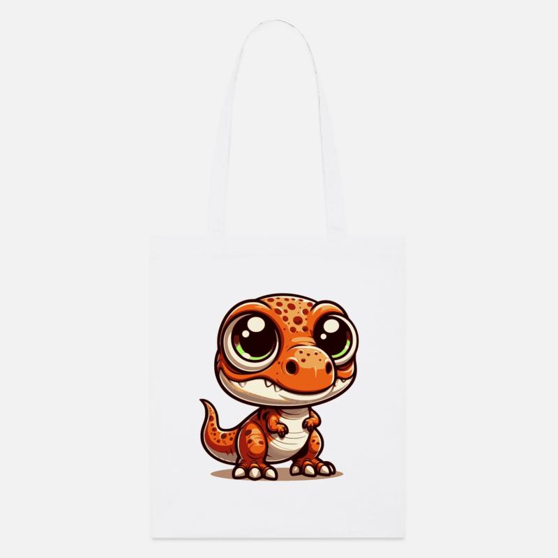 T-rex - Tote bag bio Stanley/Stella - blanc