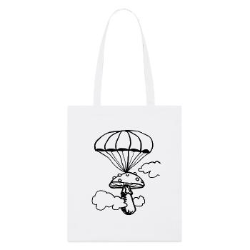 Champignon flottant - Tote bag bio Stanley/Stella - blanc - Devant