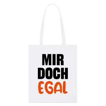 I don't care Statement Indifferent Chill - Stanley/Stella Organic Tote Bag - white - Front