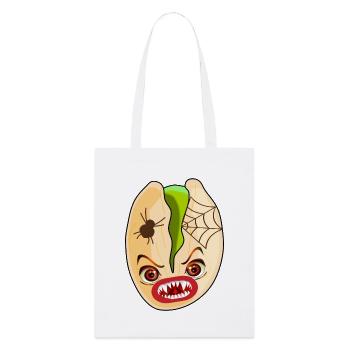 COSTUMES D’HALLOWEEN ARAIGNÉE PISTACHES - Tote bag bio Stanley/Stella - blanc - Devant