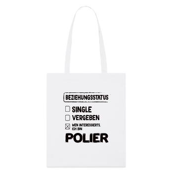 Contremaître Statut relationnel Contremaître contremaître en génie civil - Tote bag bio Stanley/Stella - blanc - Devant