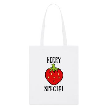 Spécial Berry - Tote bag bio Stanley/Stella - blanc - Devant