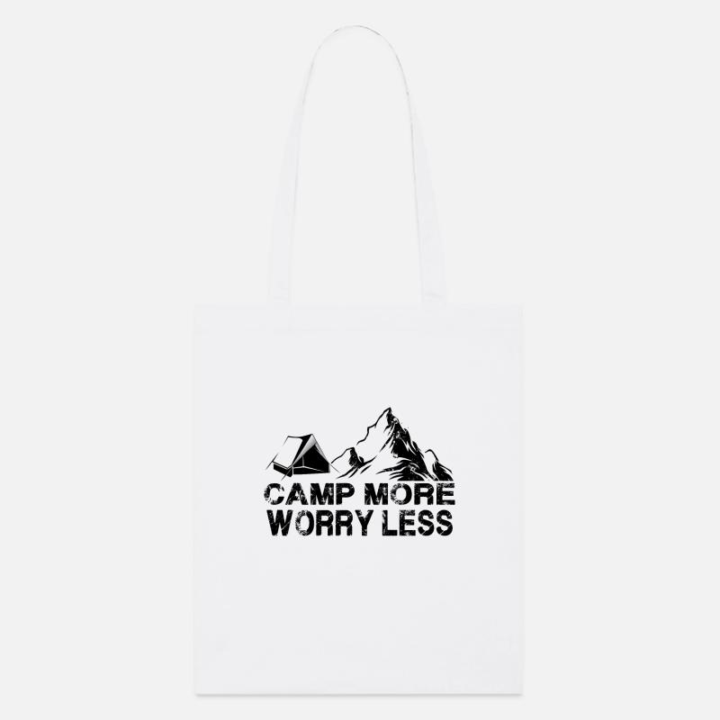 Camp more - Tote bag bio Stanley/Stella - blanc