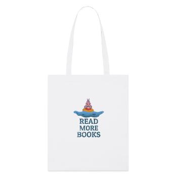 Livres de lecture Livre - Tote bag bio Stanley/Stella - blanc - Devant