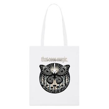 Enchanted Eyes Butterfly - Stanley/Stella Organic Tote Bag - white - Front