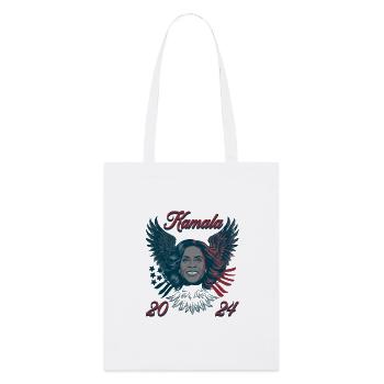 Kamala 2024 Soon Eagle - Stanley/Stella Organic Tote Bag - white - Front