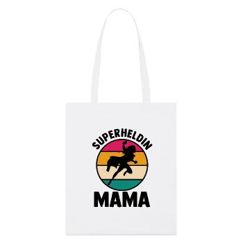 Maman Super-héroïne Maman - Tote bag bio Stanley/Stella - blanc - Devant