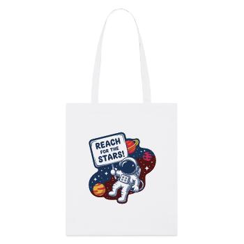 VISEZ LES ÉTOILES - Tote bag bio Stanley/Stella - blanc - Devant