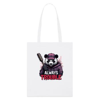Gangster Panda Panda Panda Ours Pandas - Tote bag bio Stanley/Stella - blanc - Devant