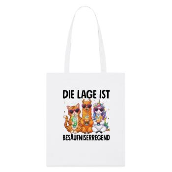 La situation est l’ivresse - Tote bag bio Stanley/Stella - blanc - Devant