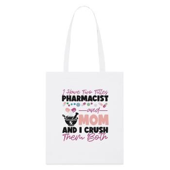 Pharmacy Tech Technician - Stanley/Stella Organic Tote Bag - white - Front