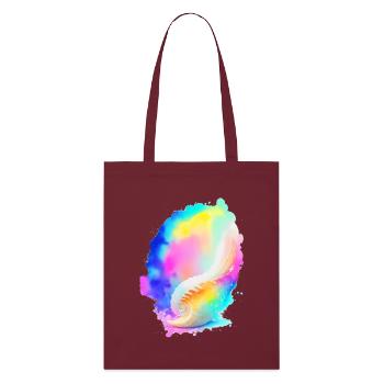 Shell - Stanley/Stella Organic Tote Bag - burgundy - Front