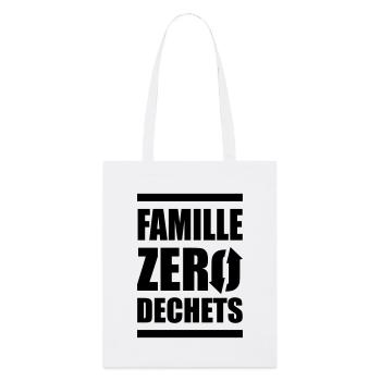 Zero Waste Familie - Stanley/Stella Bio-Stoffbeutel - Weiß - Vorne