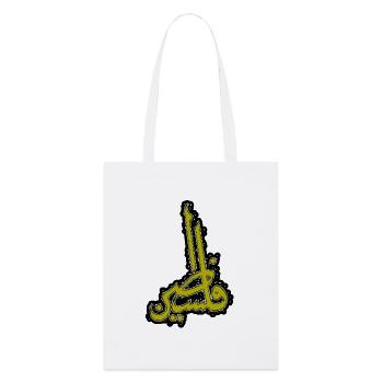Palestine in arabic calligraphy - Stanley/Stella Organic Tote Bag - white - Front
