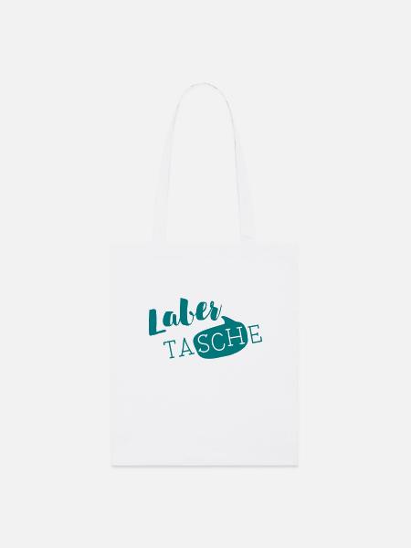 Die LABER TASCHE - Stanley/Stella Bio-Stoffbeutel - Weiß
