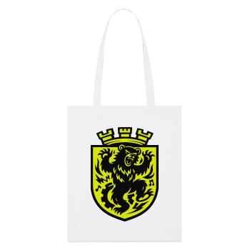 Berlin Dancing Bear - Stanley/Stella Organic Tote Bag - white - Front