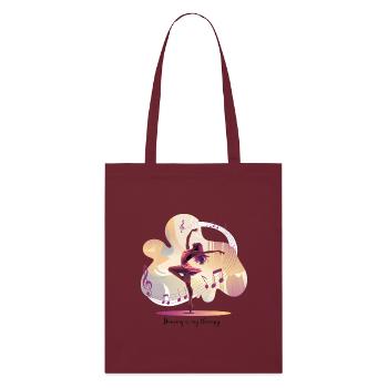 La danse est ma thérapie – Dancing Ballet Hip-Hop - Tote bag bio Stanley/Stella - bordeaux - Devant