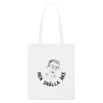 But please Åke - Stanley/Stella Organic Tote Bag - white - Front