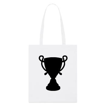 pokal__f1 - Stanley/Stella Organic Tote Bag - white - Front
