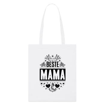 Beste Mama Muttertag - Stanley/Stella Bio-Stoffbeutel - Weiß - Vorne
