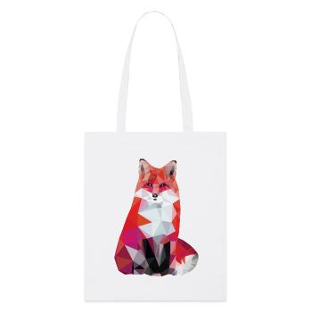 Red Fox - Stanley/Stella Organic Tote Bag - white - Front