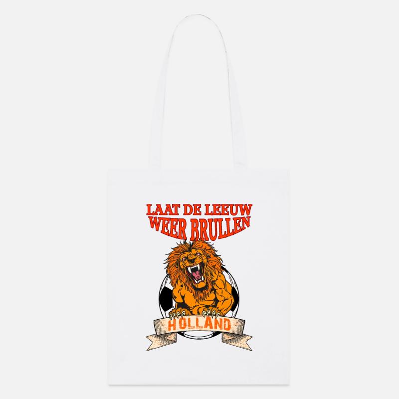 Que le lion rugit - Tote bag bio Stanley/Stella - blanc