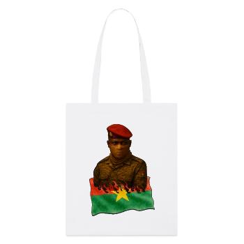 Burkina Faso Échos | Oeuvres 2025 - Tote bag bio Stanley/Stella - blanc - Devant