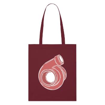 Turbo - Tote bag bio Stanley/Stella - bordeaux - Devant