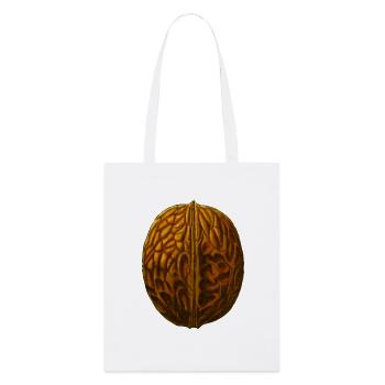 walnuts walnuss veggie gemuese fruits10 - Stanley/Stella Bio-Stoffbeutel - Weiß - Vorne