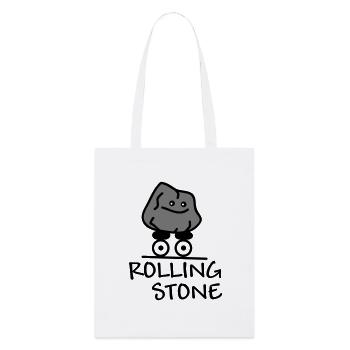 Rolling Stone - Stanley/Stella Bio-Stoffbeutel - Weiß - Vorne