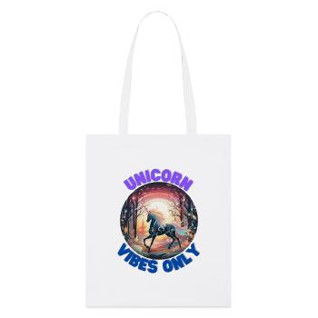 Unicorn6 - Stanley/Stella Organic Tote Bag - white - Front