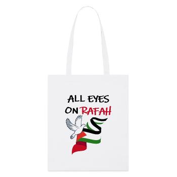 Tous les yeux sont rivés sur Rafah Dove of Peace - Tote bag bio Stanley/Stella - blanc - Devant