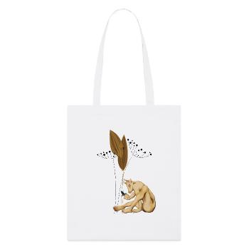 Seedbound Centaur with Dried Pods - Stanley/Stella Organic Tote Bag - white - Front
