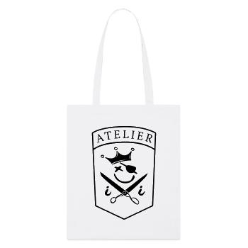 Atelier de pirates - Tote bag bio Stanley/Stella - blanc - Devant