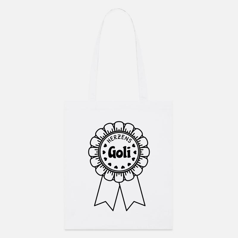 Herzens Goli - Stanley/Stella Bio-Stoffbeutel - Weiß