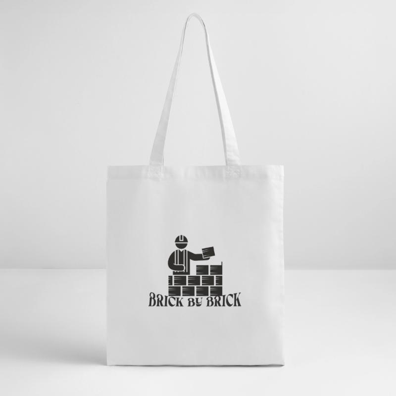 Brique par brique - Meme Saying Tote bag bio Stanley/Stella