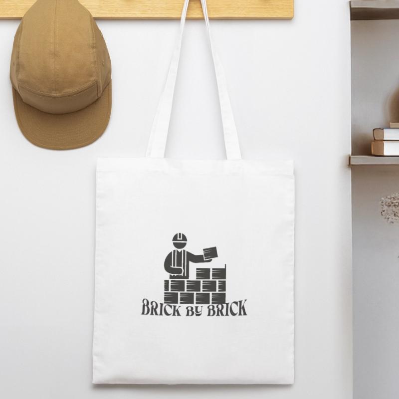 Brique par brique - Meme Saying Tote bag bio Stanley/Stella