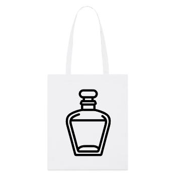 perfume bottle - Stanley/Stella Organic Tote Bag - white - Front