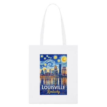 Louisville Kentucky - Stanley/Stella Bio-Stoffbeutel - Weiß - Vorne